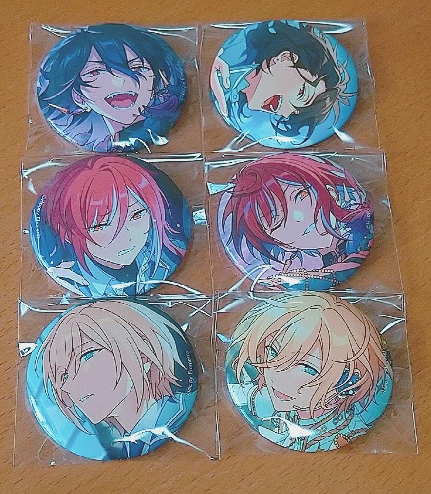 Amazon | イベコレ缶バッジ [Extra] - オルタード& fine-O - | バッジ